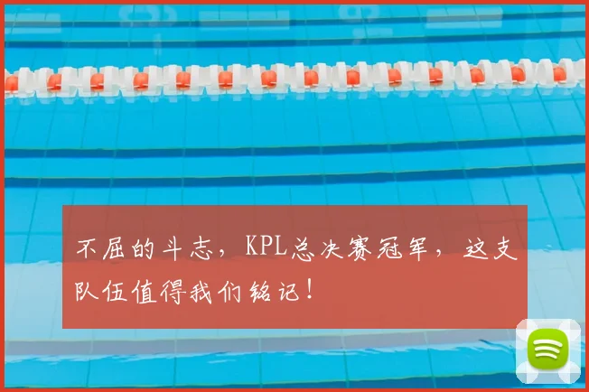 不屈的斗志,KPL总决赛冠军,这支队伍值得我们铭记!